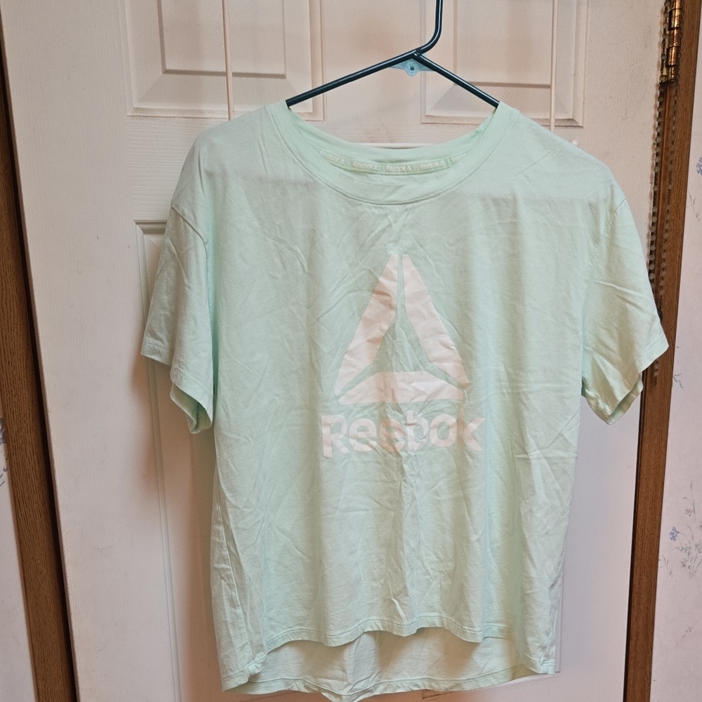 Reebok Light Green T-Shirt